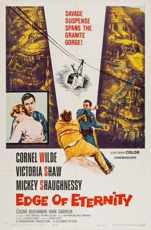Edge of Eternity (1959) - poster