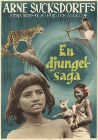 En Djungelsaga (1959) - poster