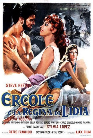 Ercole e la Regina di Lidia (1959) - poster
