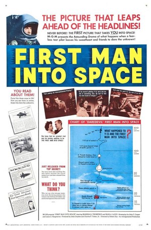 First Man into Space (1959) - poster