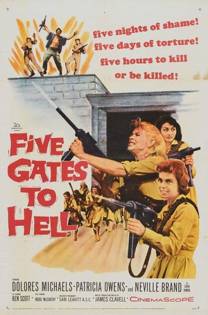 Five Gates to Hell (1959) - poster
