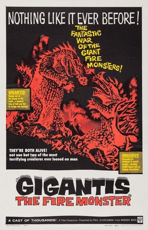 Gigantis: The Fire Monster (1959) - poster