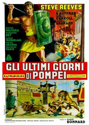 Gli Ultimi Giorni di Pompei (1959) - poster