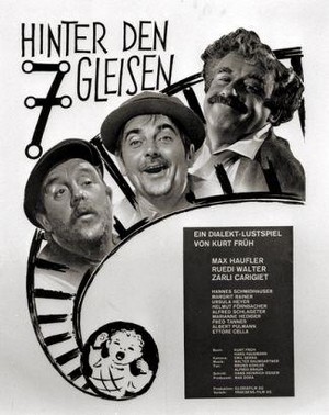 Hinter den Sieben Gleisen (1959) - poster