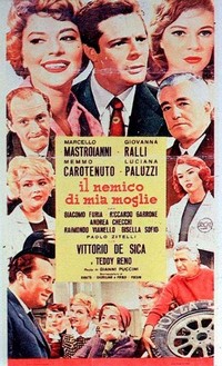 Il Nemico di Mia Moglie (1959) - poster