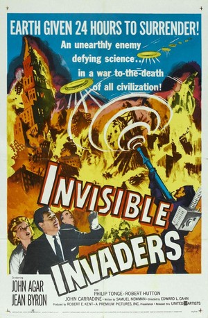 Invisible Invaders (1959) - poster