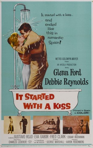 It Started with a Kiss (1959) - poster