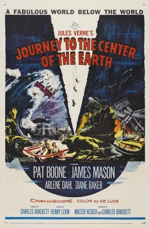Journey to the Center of the Earth (1959) - poster