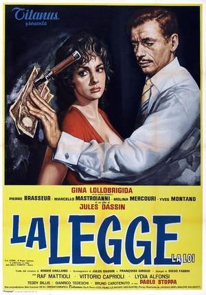 La Legge (1959) - poster