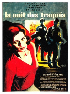La Nuit des Traqués (1959) - poster