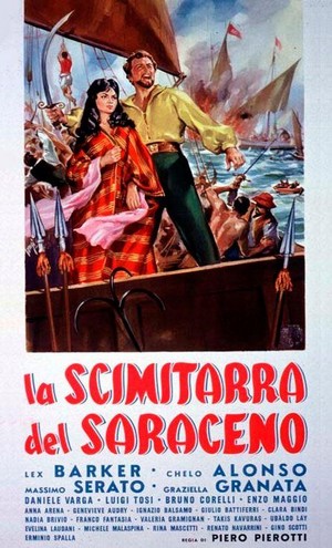 La Scimitarra del Saraceno (1959) - poster