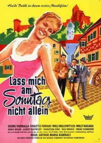 Lass Mich am Sonntag Nicht Allein (1959) - poster