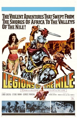 Le Legioni di Cleopatra (1959) - poster