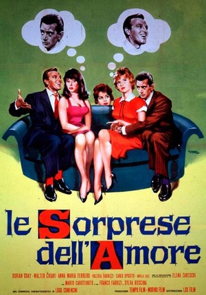 Le Sorprese dell'Amore (1959) - poster