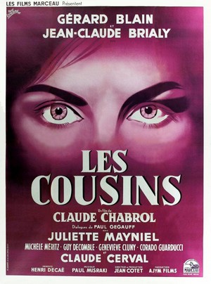 Les Cousins (1959) - poster