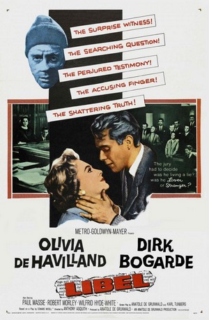 Libel (1959) - poster