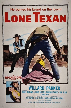 Lone Texan (1959) - poster