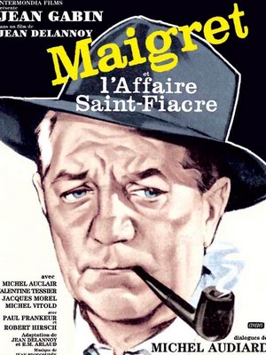 Maigret et l'Affaire Saint-Fiacre (1959) - poster