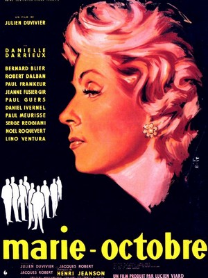 Marie-Octobre (1959) - poster