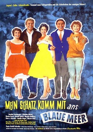 Mein Schatz Komm mit ans Blaue Meer (1959) - poster