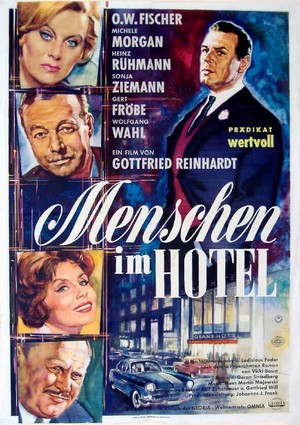 Menschen im Hotel (1959) - poster