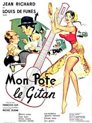 Mon Pote le Gitan (1959) - poster