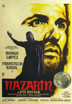 Nazarín (1959) - poster