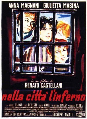 Nella Città l'Inferno (1959) - poster