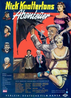 Nick Knattertons Abenteuer - Der Raub der Gloria Nylon (1959) - poster