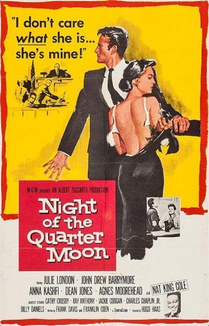 Night of the Quarter Moon (1959) - poster