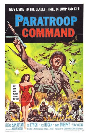 Paratroop Command (1959) - poster