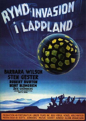 Rymdinvasion i Lappland (1959) - poster