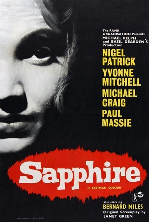 Sapphire (1959) - poster