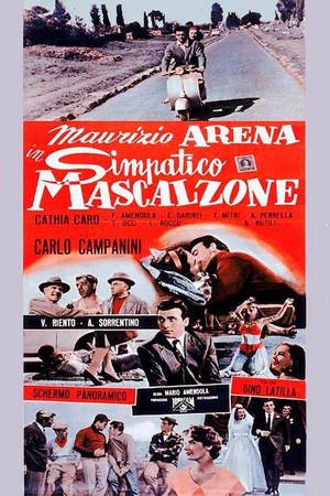 Simpatico Mascalzone (1959) - poster
