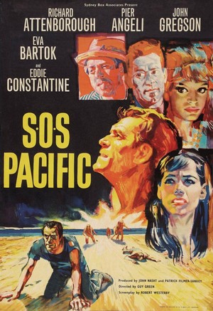 SOS Pacific (1959) - poster