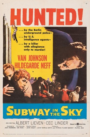 Subway in the Sky (1959) - poster