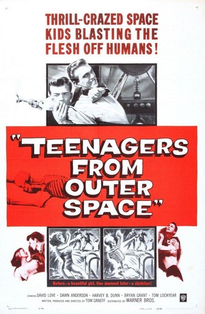 Teenagers from Outer Space (1959) - poster
