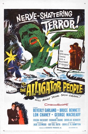 The Alligator People (1959) - poster
