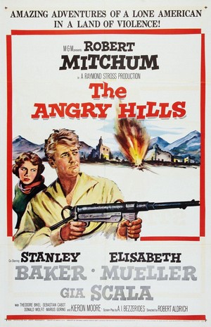 The Angry Hills (1959) - poster