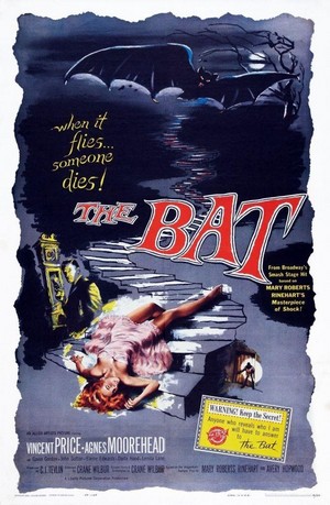 The Bat (1959) - poster