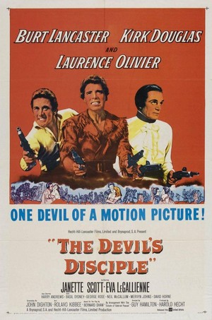 The Devil's Disciple (1959) - poster