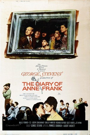 The Diary of Anne Frank (1959) - poster