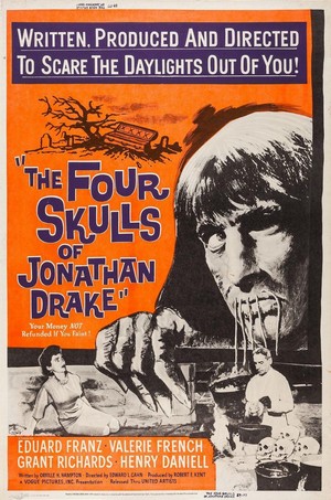 The Four Skulls of Jonathan Drake (1959) - poster