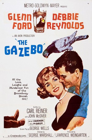 The Gazebo (1959) - poster