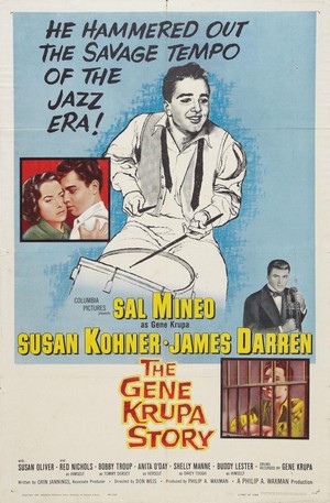 The Gene Krupa Story (1959) - poster
