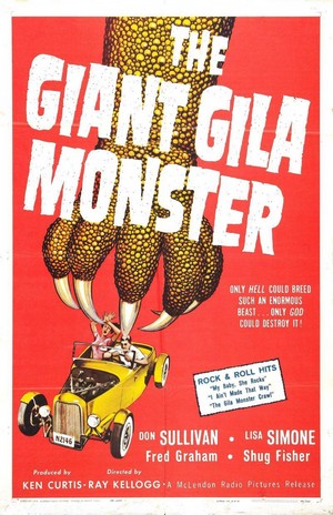 The Giant Gila Monster (1959) - poster