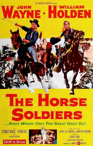 The Horse Soldiers (1959) - poster
