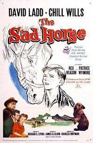 The Sad Horse (1959) - poster