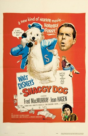 The Shaggy Dog (1959) - poster