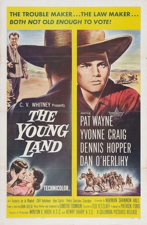 The Young Land (1959) - poster